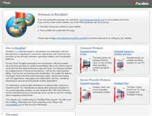 Tablet Screenshot of ehost-services223.com
